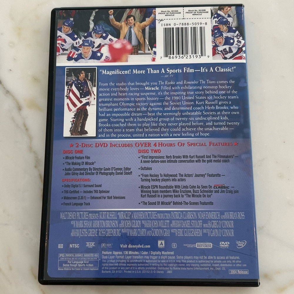 MIRACLE DVD - Picture 4 of 4